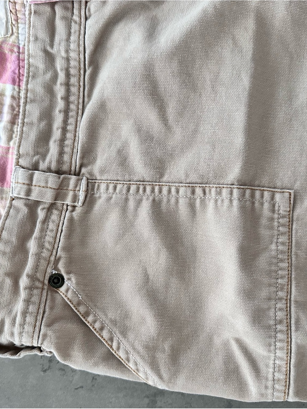 Cherokee Tan Utility Shorts | High Rise - Picture 13 of 14